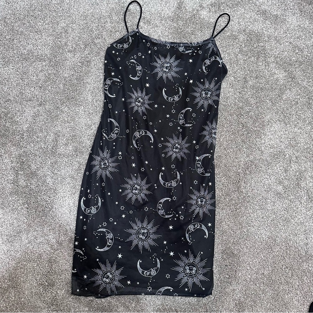 Sun and moon dress